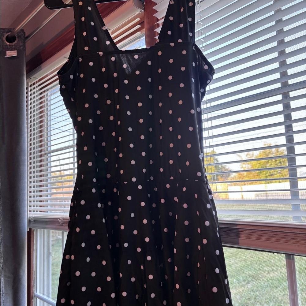 Black Polka Dot Dress
